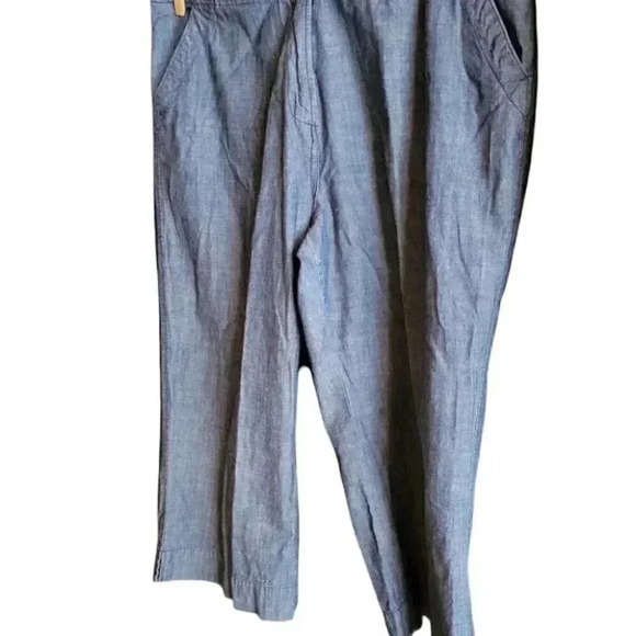 Penmans 100%cotton light weight Blue Denim  Capri Shorts size 18 - Picture 3 of 7